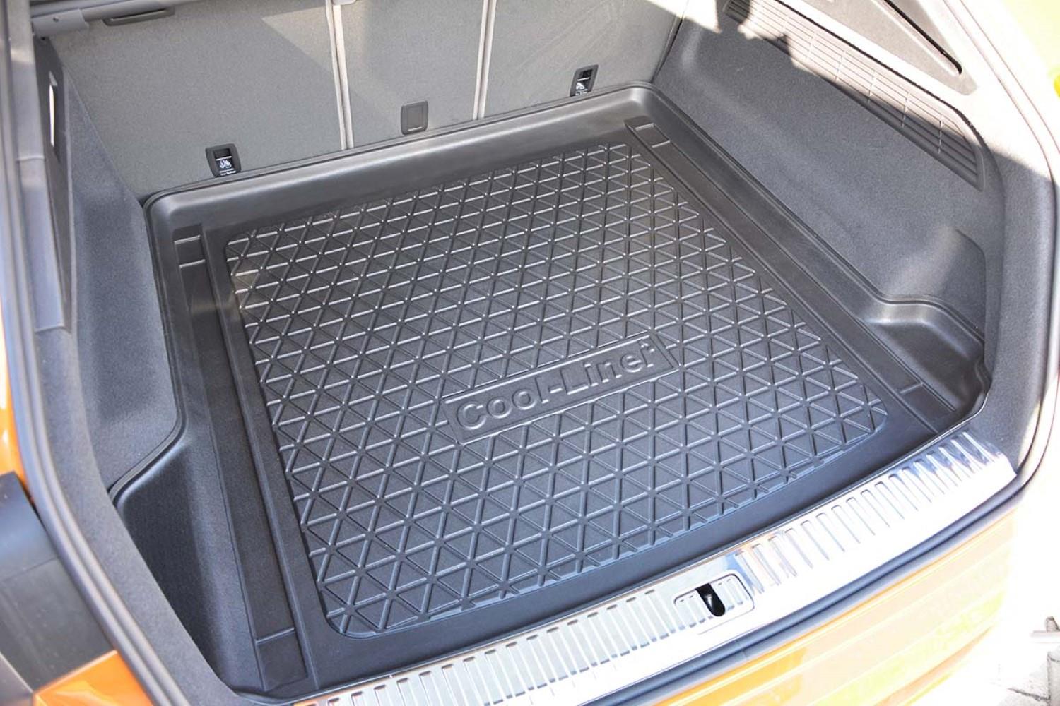 Boot mat suitable for Audi Q8 (4M) 2018-present Cool Liner anti slip PE/TPE rubber