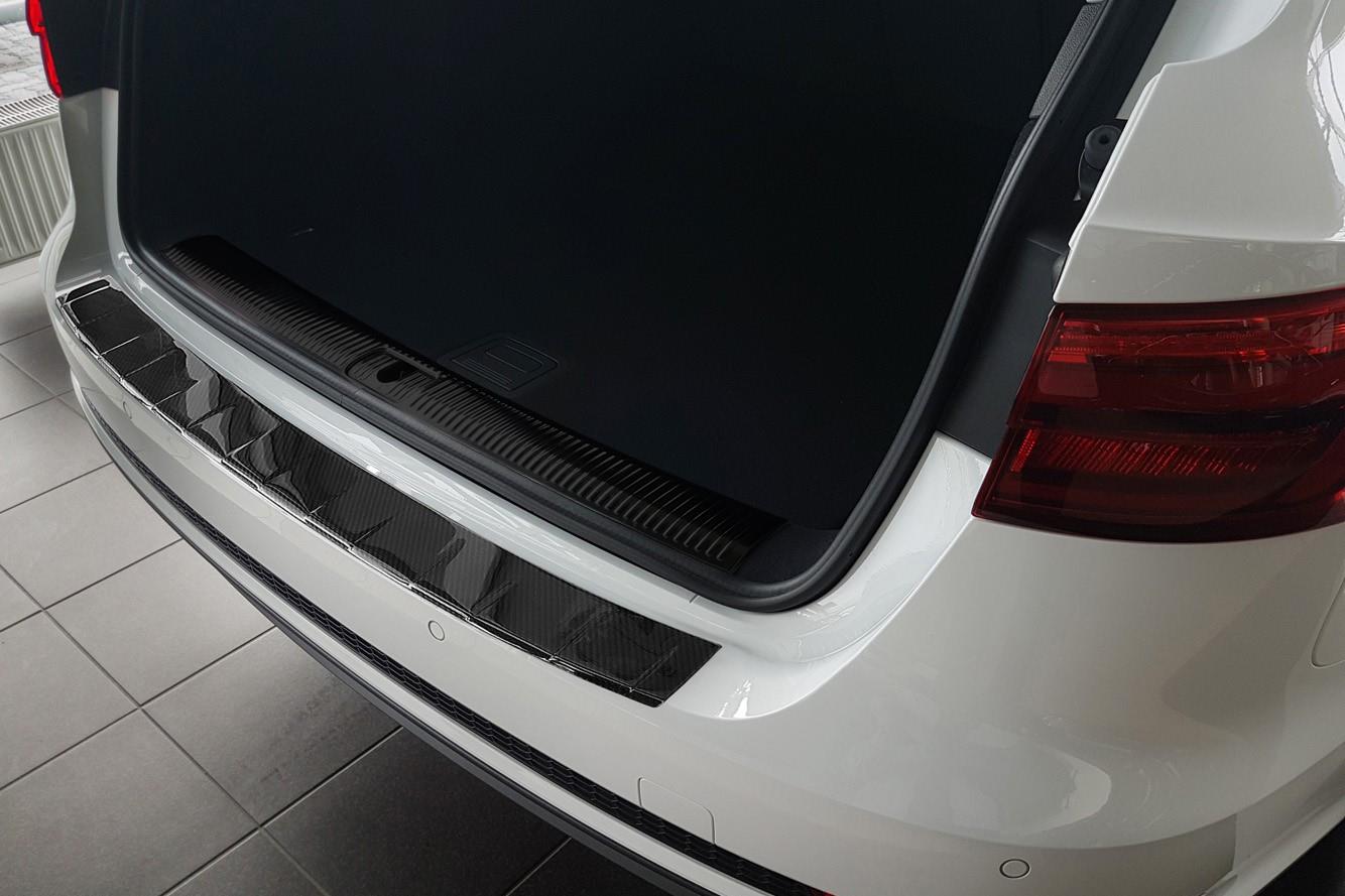Ladekantenschutz passend für Audi A4 Avant (B9) 2015-heute Carbon