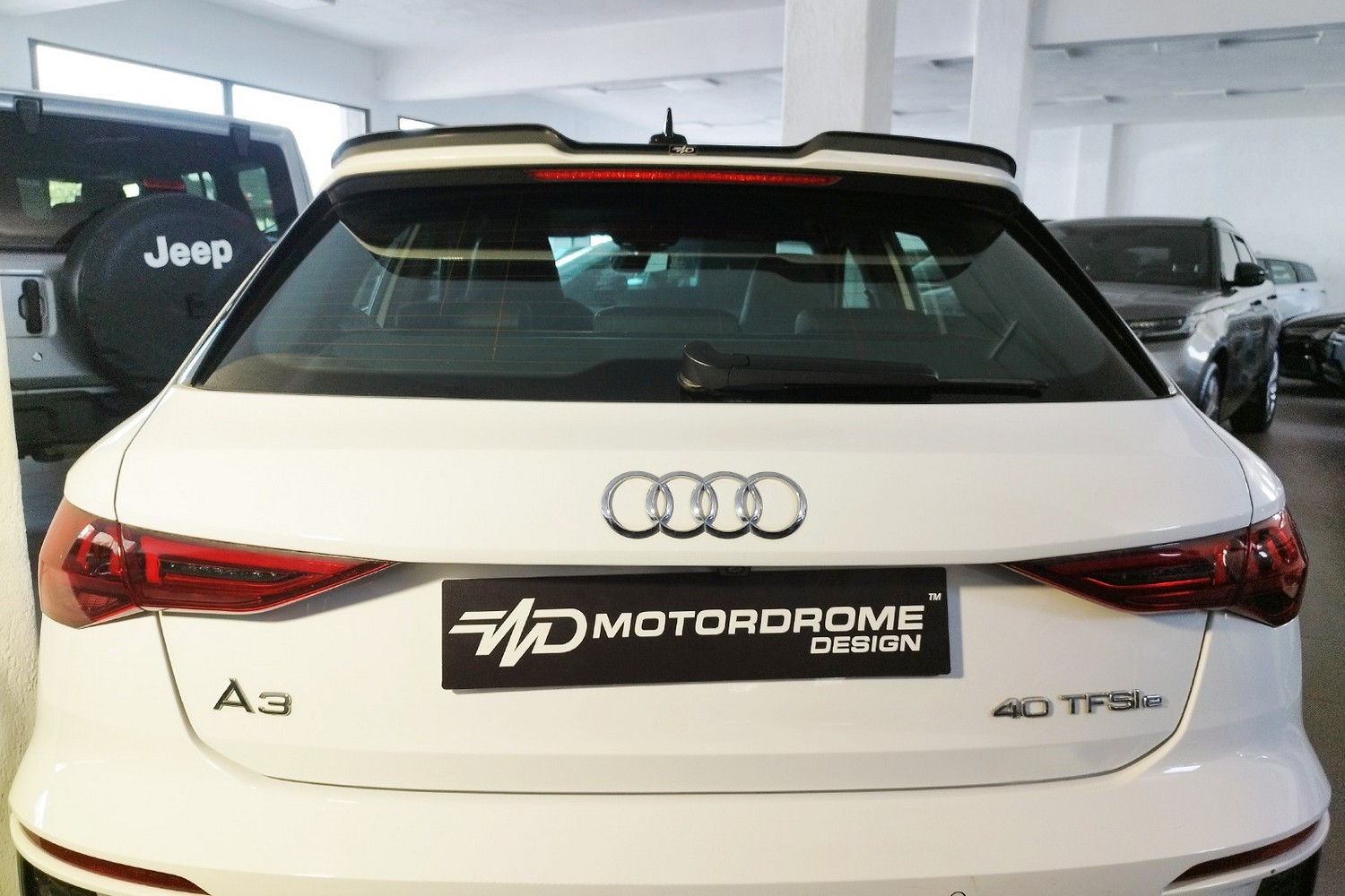 Boot spoiler lip suitable for Audi A3 Sportback (8Y) 2020-present 5-door hatchback (3) Boot spoiler lip suitable for Audi A3 Sportback (8Y) 2020-present 5-door hatchback (3)
