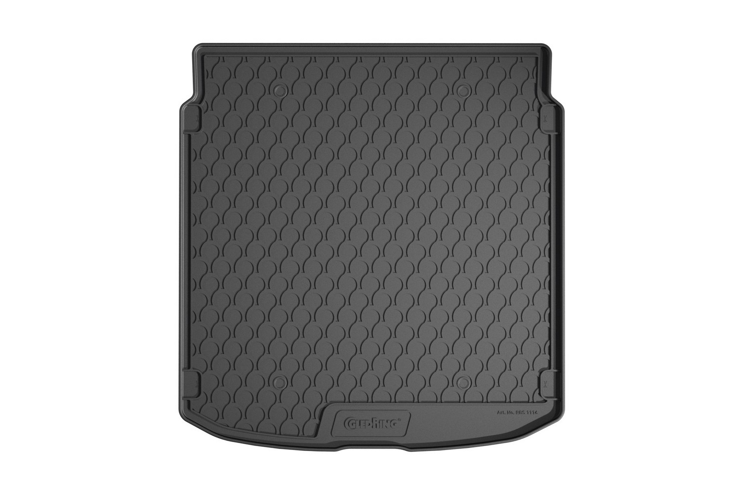 Boot mat suitable for Audi A5 Avant (FU) 2024-present wagon anti slip Rubbasol rubber