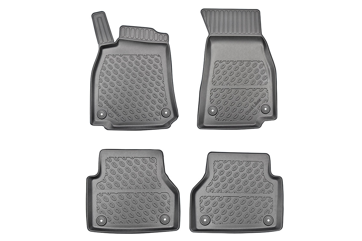 Car mats suitable for Audi A7 Sportback (4K) 2017-present 5-door hatchback Cool Liner PE/TPE rubber