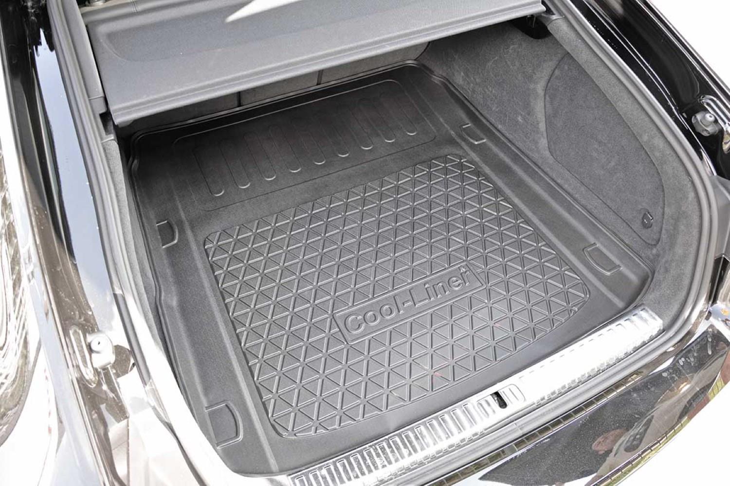 Boot mat suitable for Audi A7 Sportback (4K) 2017-present 5-door hatchback Cool Liner anti slip PE/TPE rubber