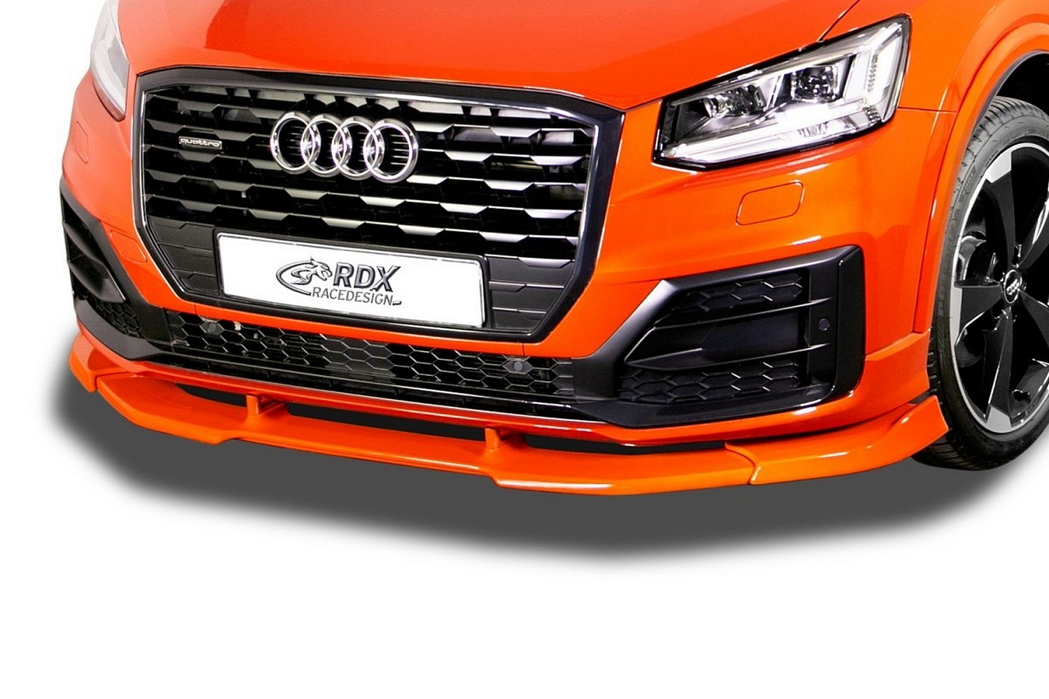 Front spoiler suitable for Audi Q2 (GA) 2016-present Vario-X PU