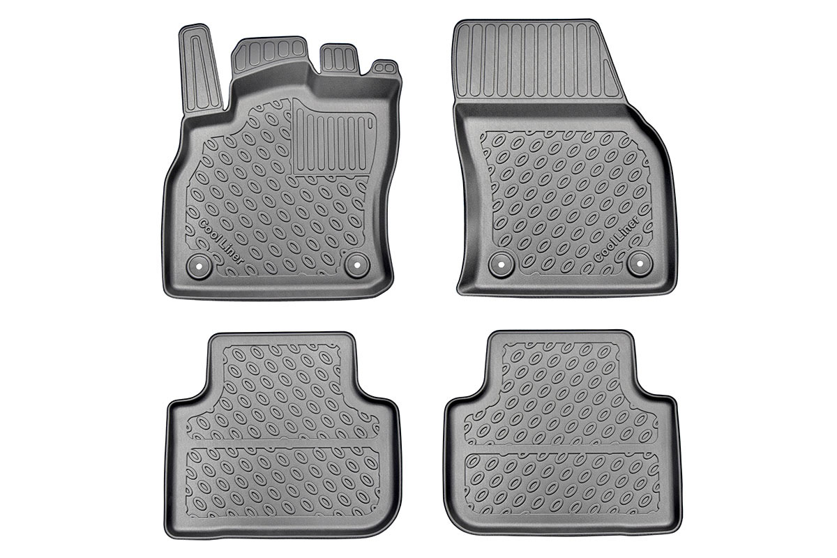 Car mats suitable for Audi Q3 (F3) 2018-present Cool Liner PE/TPE rubber