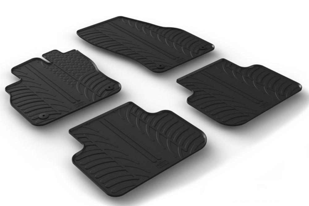 Car mats suitable for Audi Q3 (F3) 2018- Rubbasol rubber