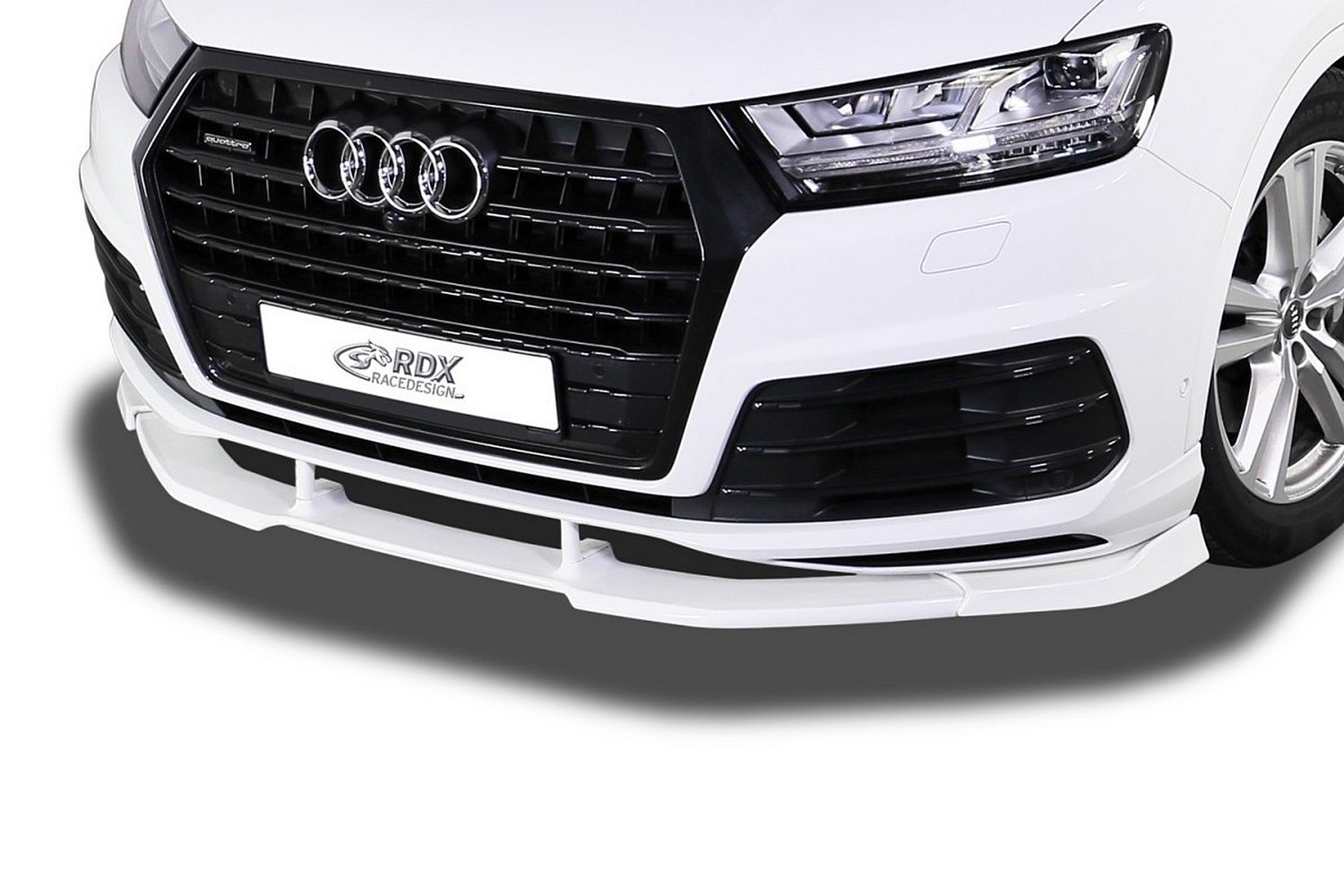 Front spoiler suitable for Audi Q7 (4M) 2015-present Vario-X PU