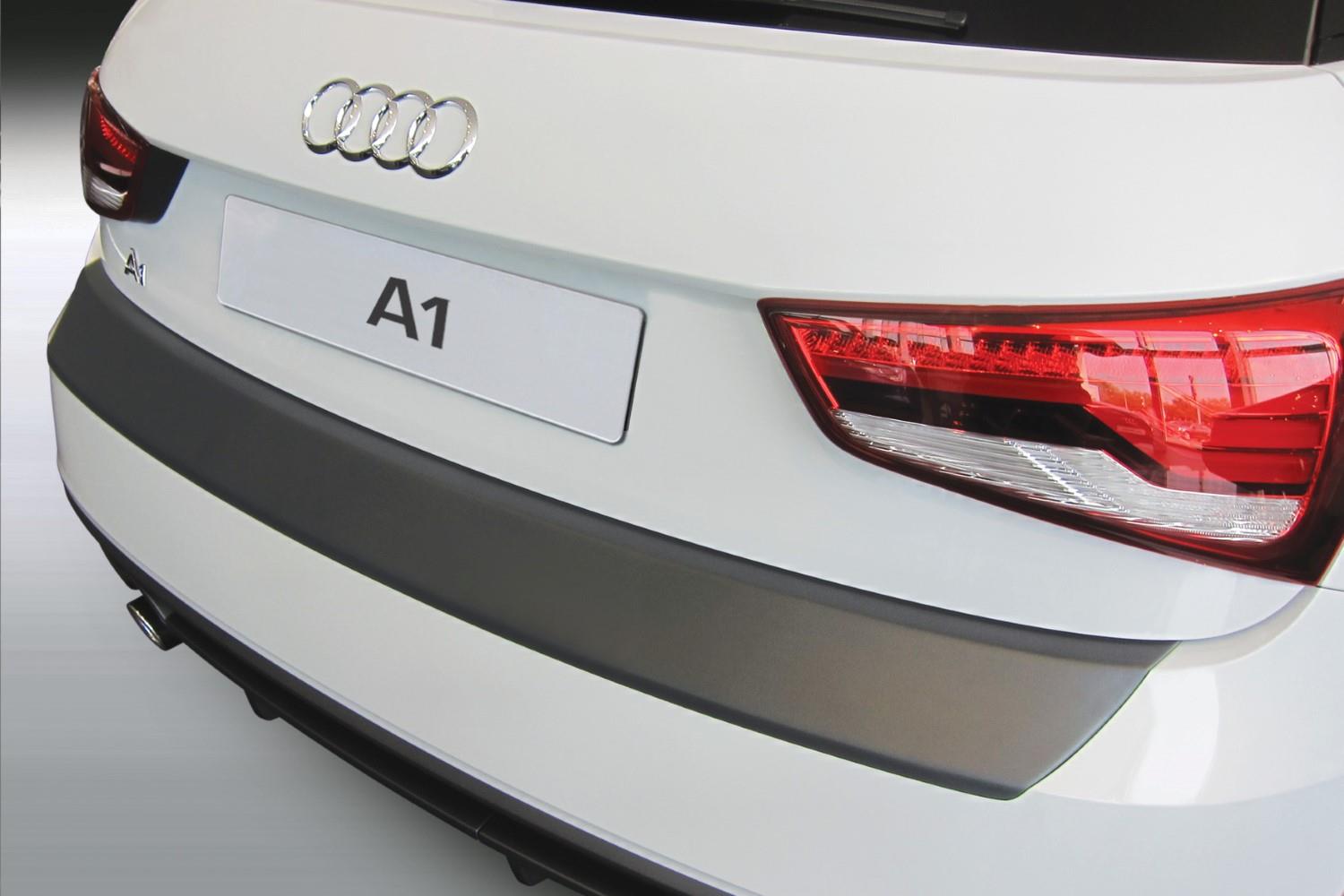 Bumperbeschermer Audi A1 (8X) 2015-2018 3 & 5-deurs hatchback ABS - matzwart