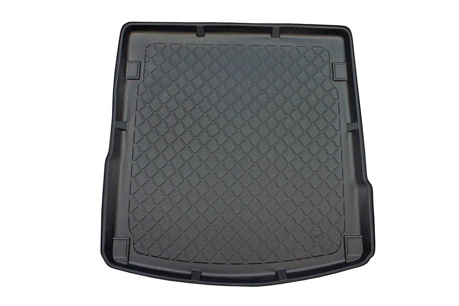 Boot mat suitable for Audi A4 (B6) - A4 (B7) 2001-2008 4-door saloon Guardliner anti slip PE/TPE rubber