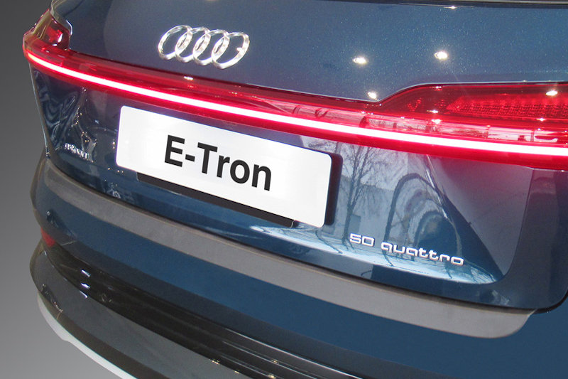 Protection de seuil de coffre convient à Audi e-tron (GE) 2018-2022 ABS - noir mat