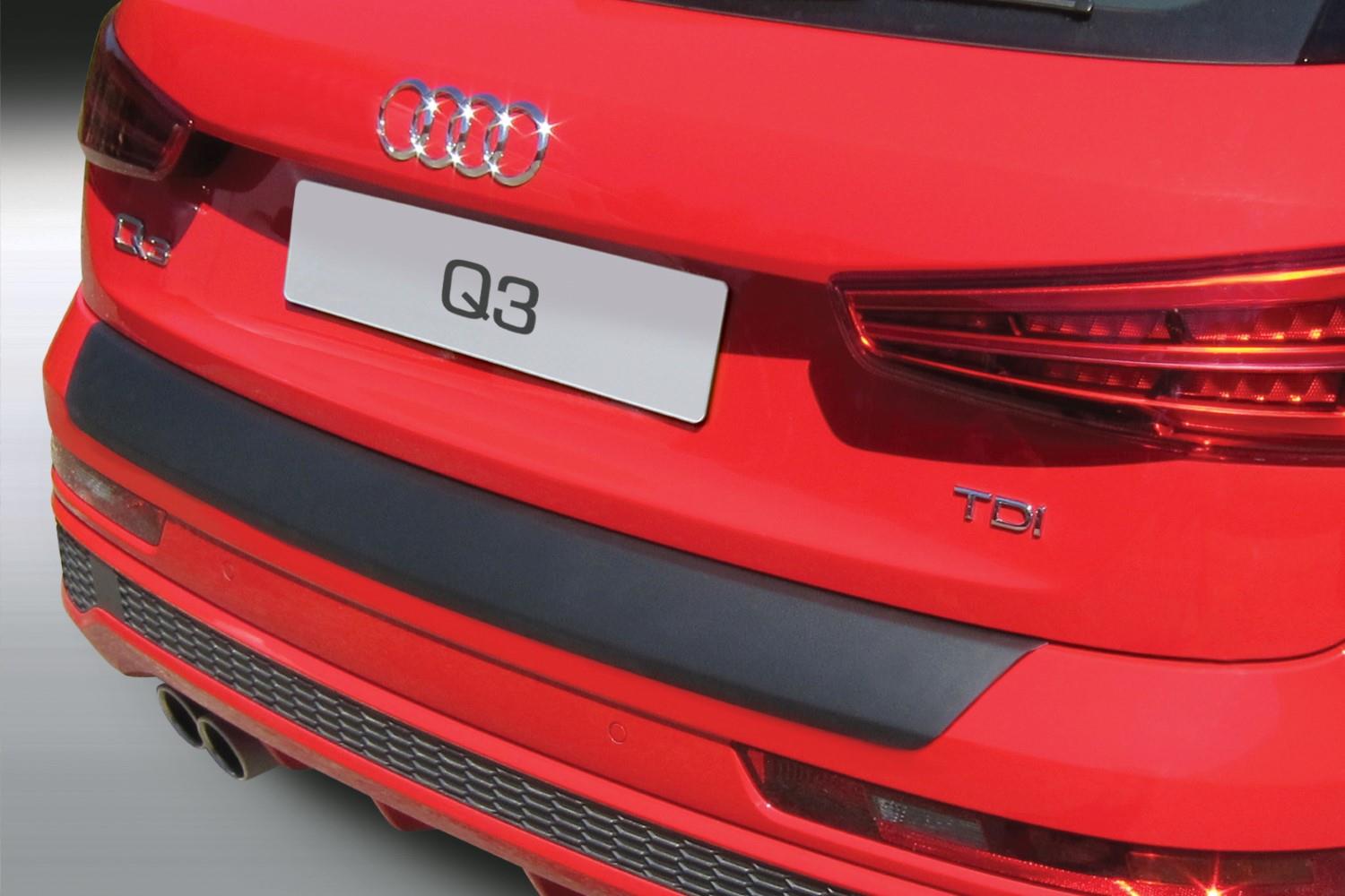 Bumperbeschermer geschikt voor Audi Q3 (8U) 2011-2018 ABS - matzwart