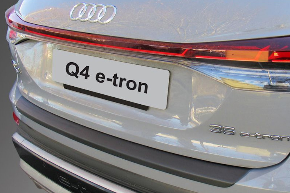 Bumperbeschermer geschikt voor Audi Q4 e-tron (FZ) 2021-heden ABS - matzwart