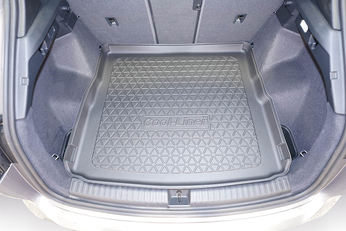 Kofferraumwanne passend für Audi Q4 Sportback e-tron (FZ) 2021-heute Cool Liner anti-rutsch PE/TPE Gummi