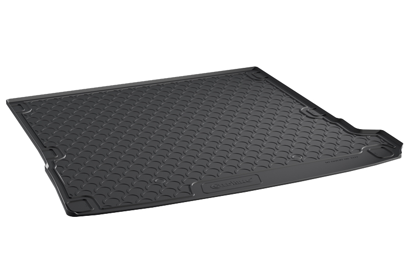 Boot mat suitable for Audi Q7 (4M) 2015-present anti slip Rubbasol rubber