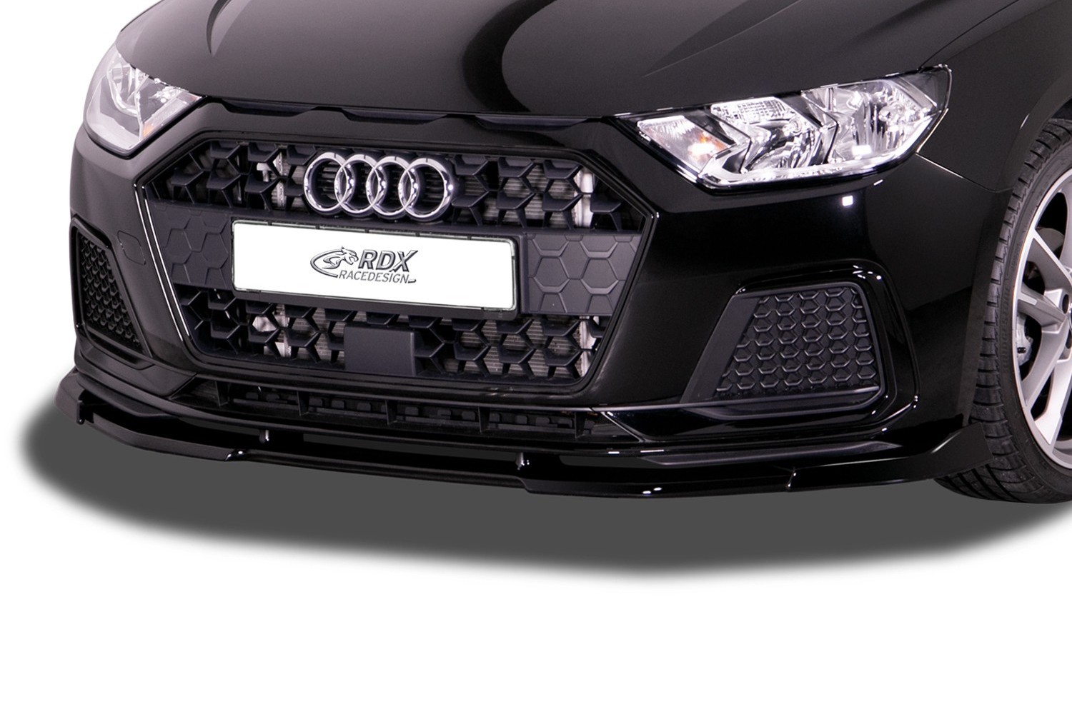 Front spoiler suitable for Audi A1 (GB) 2018-present 5-door hatchback Vario-X PU