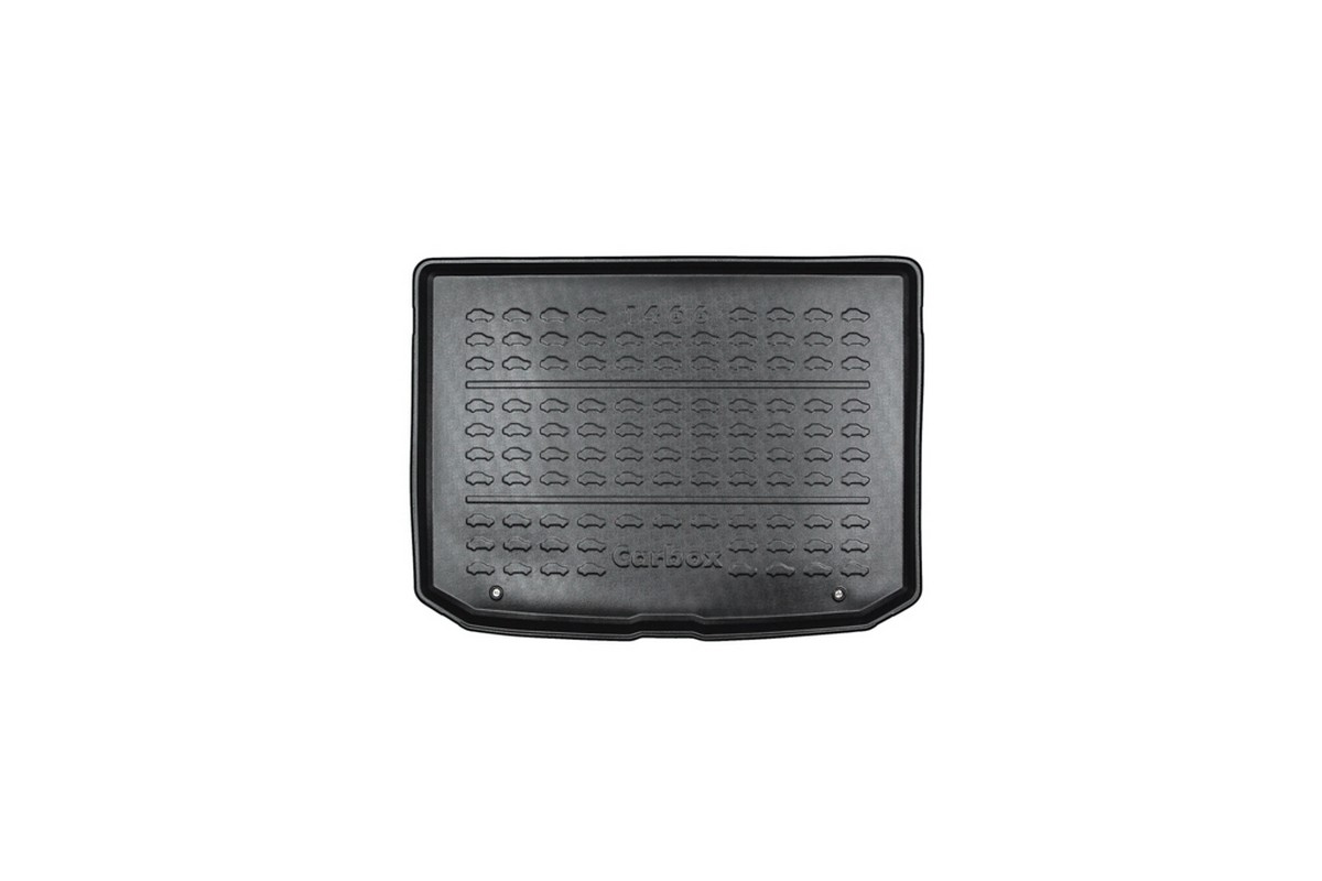 Kofferbakmat geschikt voor Audi A3 (8V) 2012-2020 5-deurs hatchback Carbox Form PE rubber - zwart