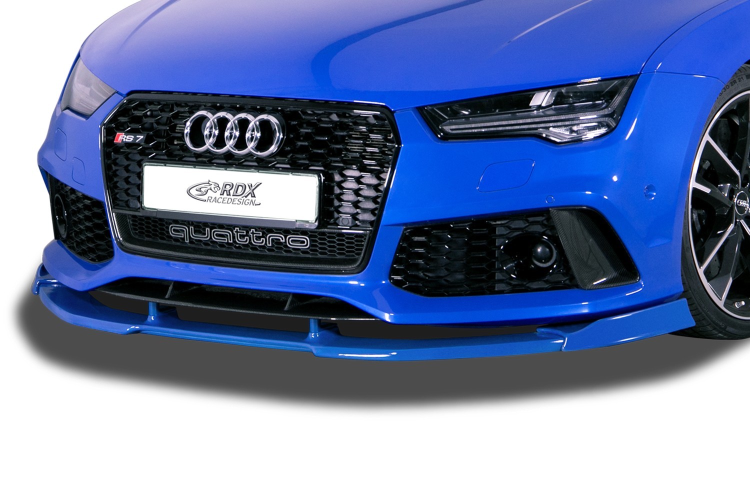 Voorspoiler geschikt voor Audi A7 Sportback (4G) 2013-2017 5-deurs hatchback Vario-X PU