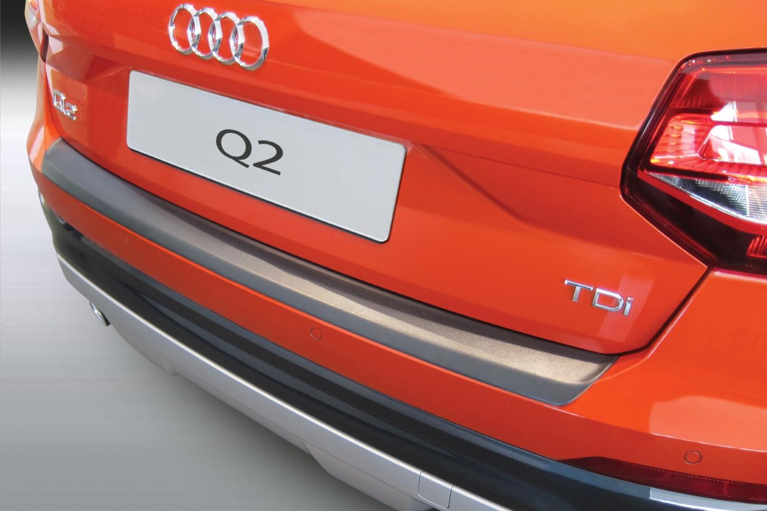 Protection de seuil de coffre Audi Q2 (GA) 2016-2020 ABS - noir mat