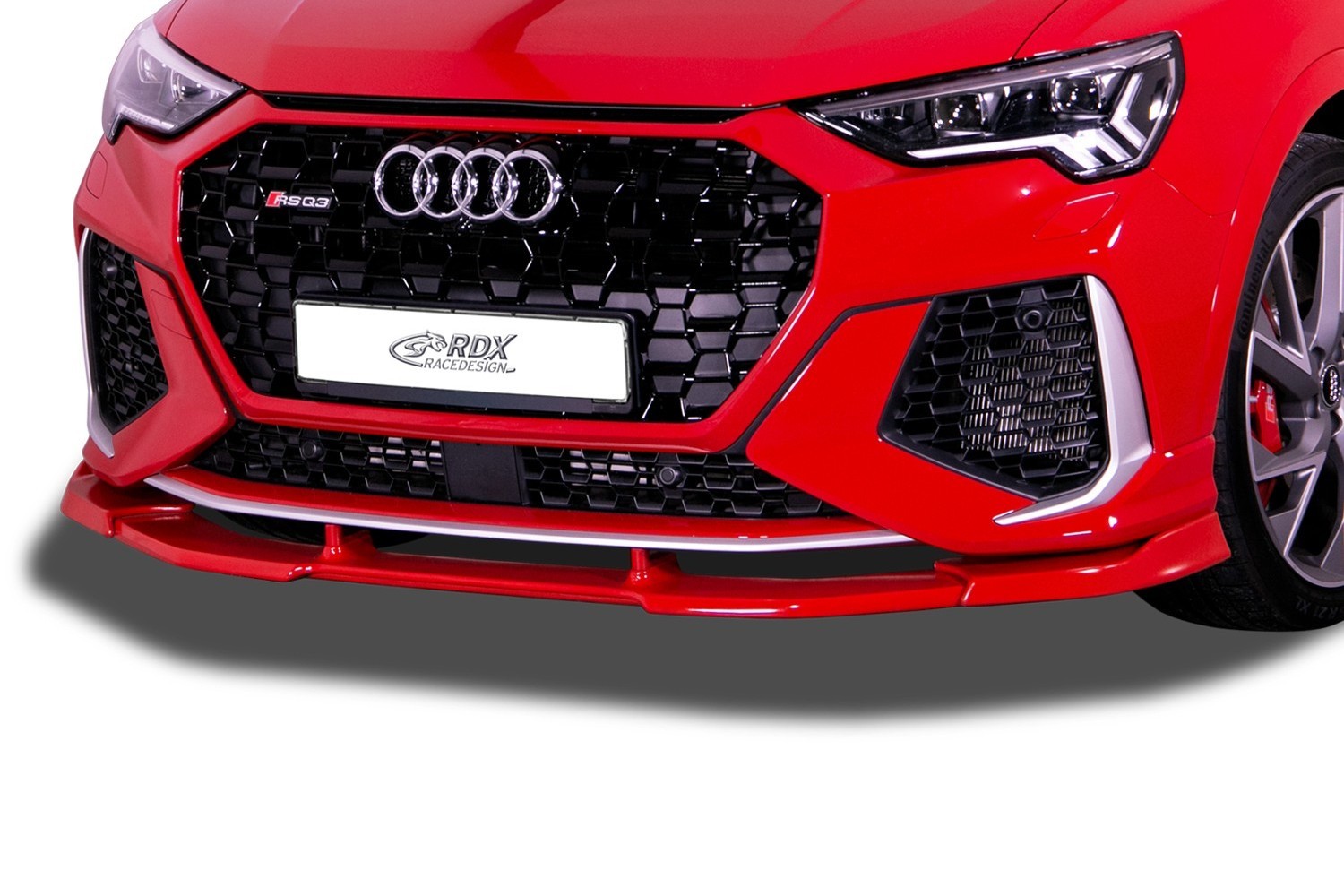 Front spoiler suitable for Audi Q3 (F3) 2018-present Vario-X PU