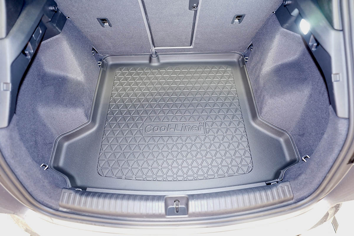 Boot mat suitable for Audi Q4 Sportback e-tron (FZ) 2021-present Cool Liner anti slip PE/TPE rubber