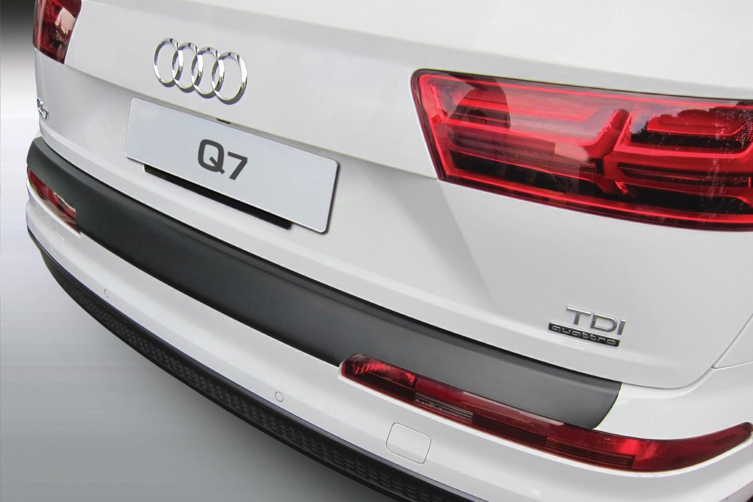 Protection de seuil de coffre convient à Audi Q7 (4M) 2015-présent ABS - noir mat