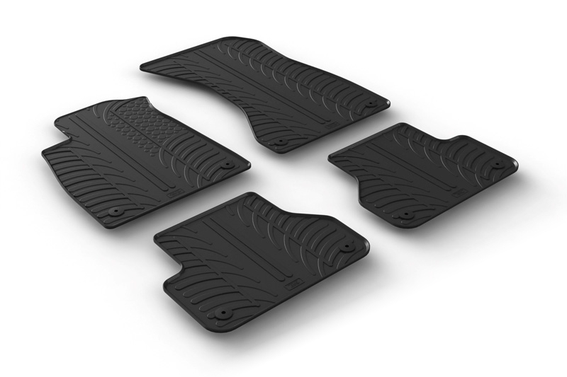Car mats suitable for Audi A5 Sportback (F5) 2016-present 5-door hatchback Rubbasol rubber