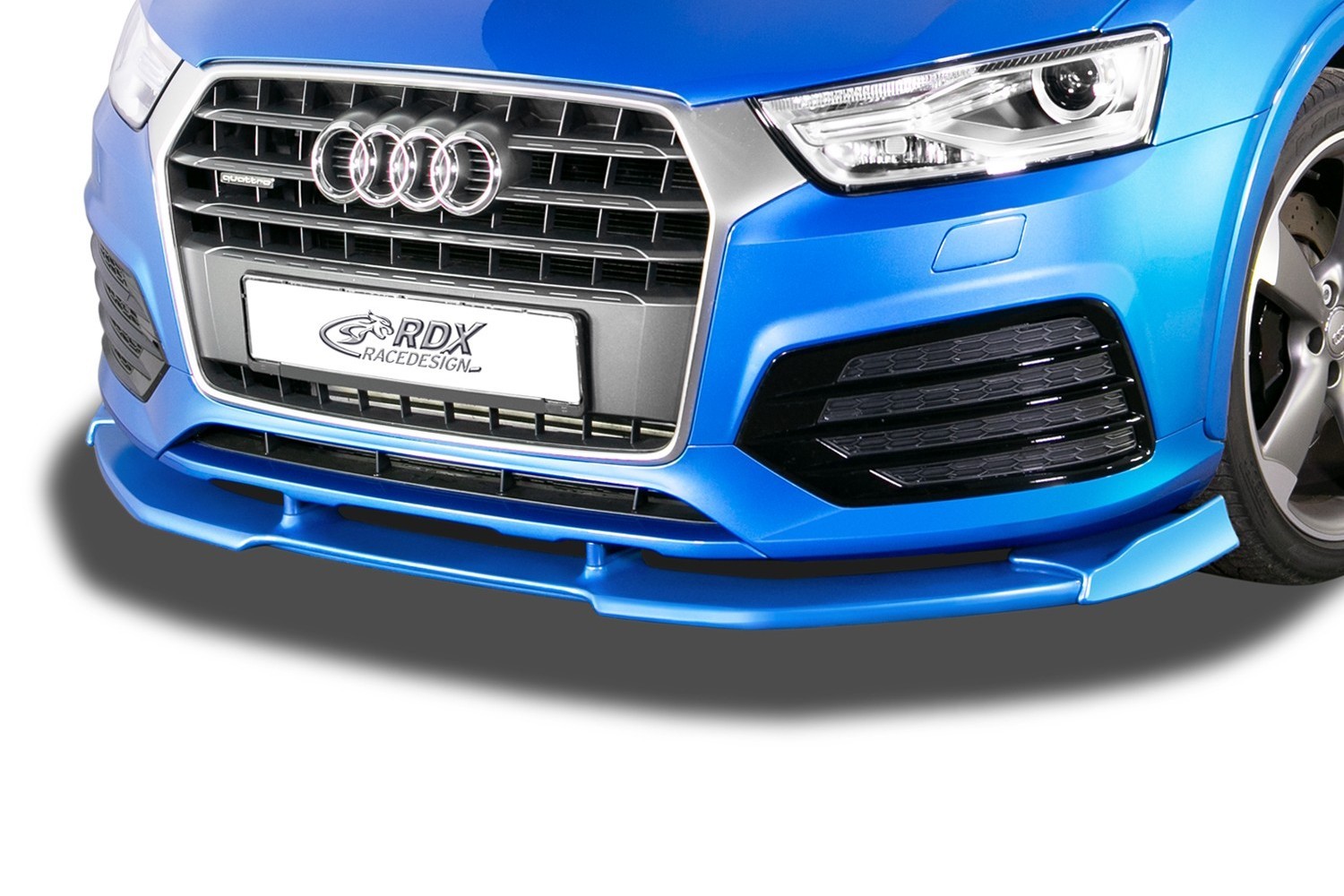Front spoiler suitable for Audi Q3 (8U) 2011-2018 Vario-X PU