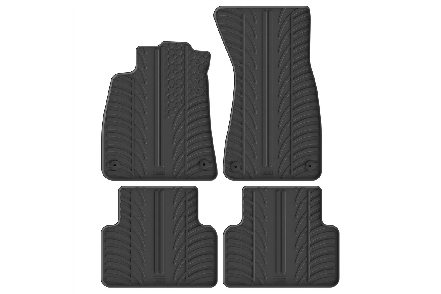 Car mats suitable for Audi A5 Avant (FU) 2024-present Rubbasol rubber