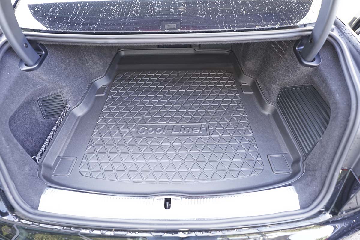 Kofferbakmat geschikt voor Audi A8 (D5) 2017-heden 4-deurs sedan Cool Liner anti-slip PE/TPE rubber