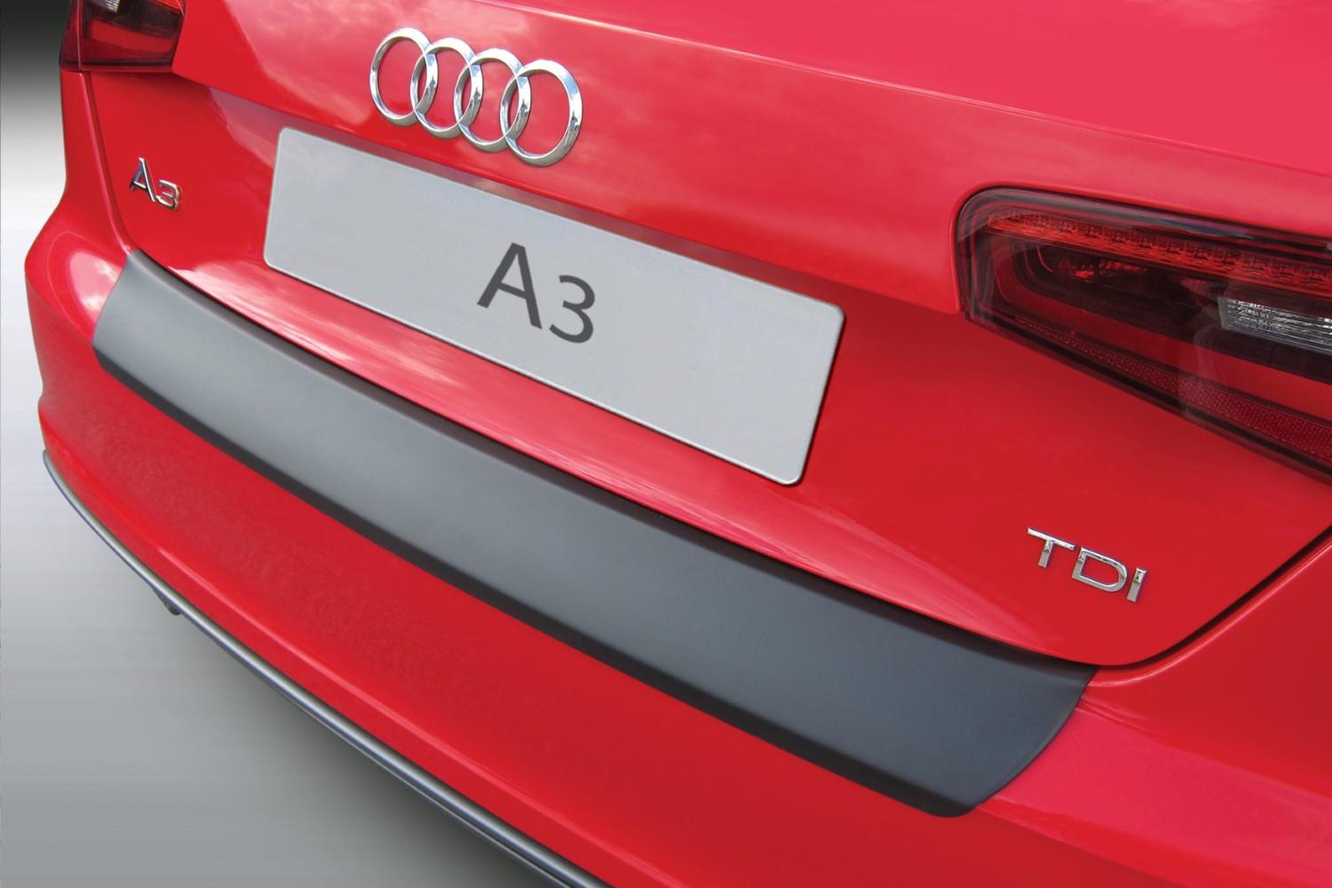 Bumperbeschermer Audi A3 (8V) 2012-2020 3-deurs hatchback ABS - matzwart