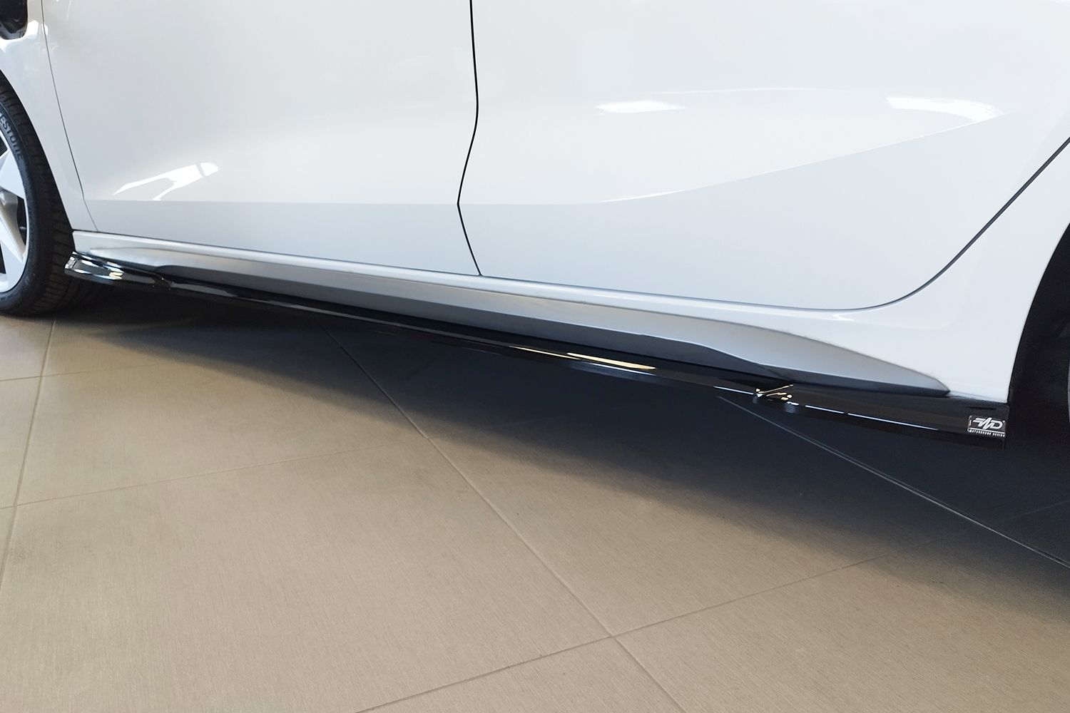Sideskirts geschikt voor Audi A3 Limousine (8Y) 2020-heden 4-deurs sedan Sideskirts geschikt voor Audi A3 Limousine (8Y) 2020-heden 4-deurs sedan
