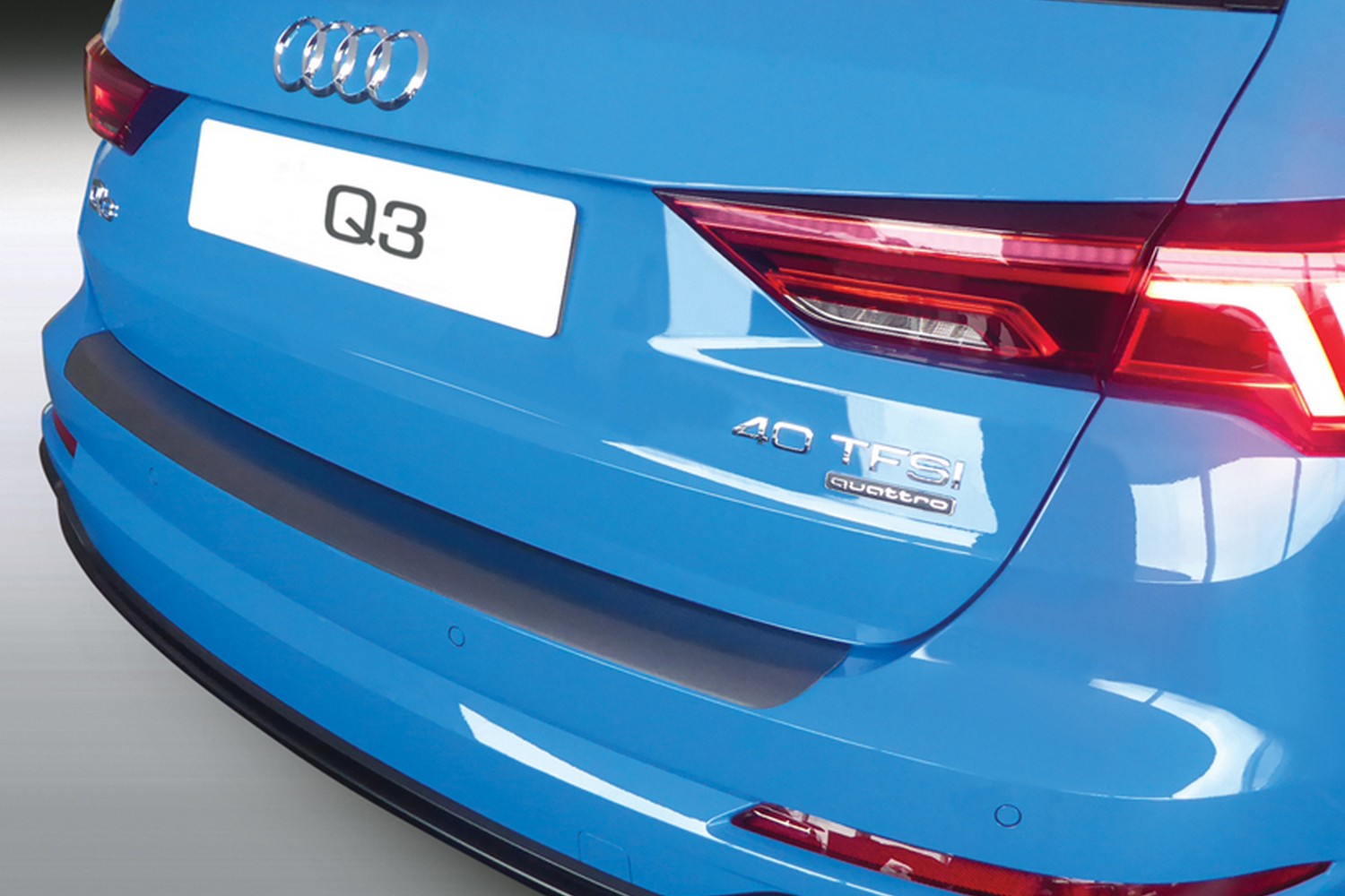 Ladekantenschutz passend für Audi Q3 (F3) 2018-heute ABS - Mattschwarz
