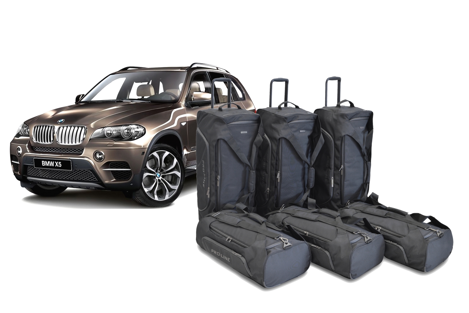 Set de sacs de voyage convient à BMW X5 (E70) 2007-2013 Pro.Line