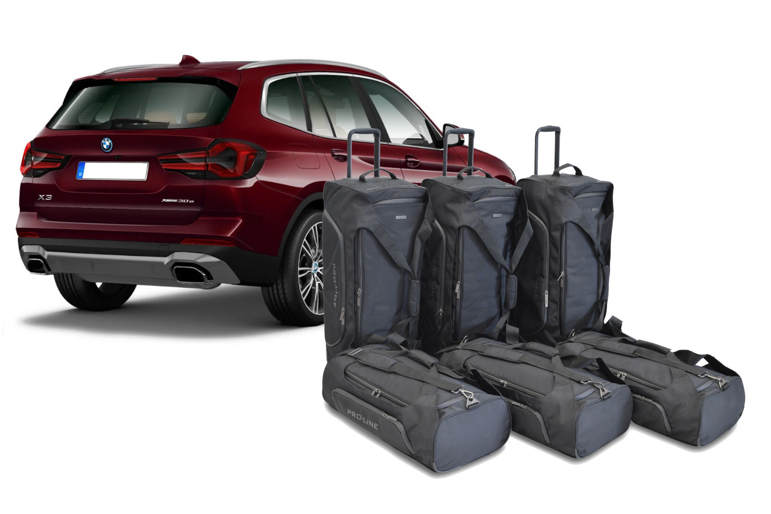 Set de sacs de voyage BMW X3 (G01) 2017-2024 Pro.Line