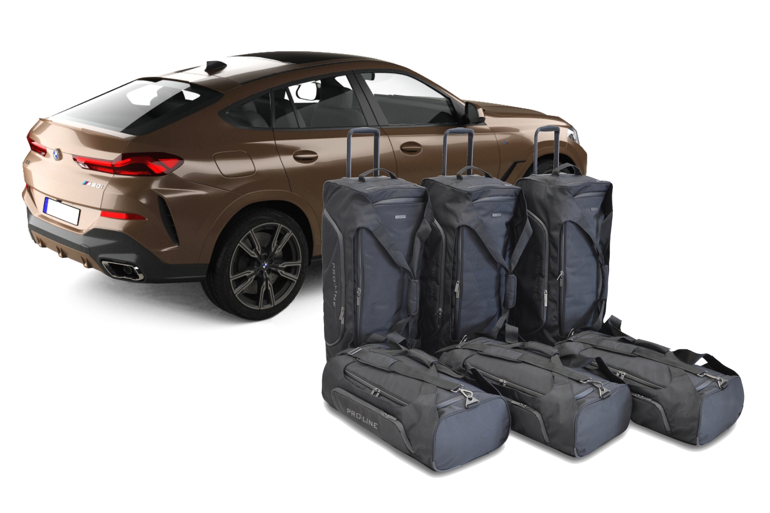 Set de sacs de voyage convient à BMW X6 (G06) 2019-présent Pro.Line