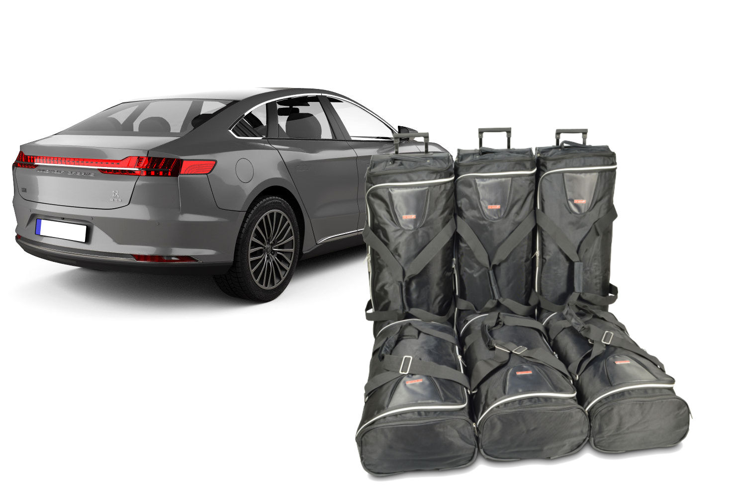 Travel bag set suitable for BYD  Han 2020-present 4-door saloon