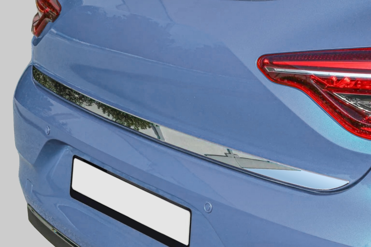 Achterklep-sierlijst Audi Q7 (4M) 2015-heden RVS hoogglans