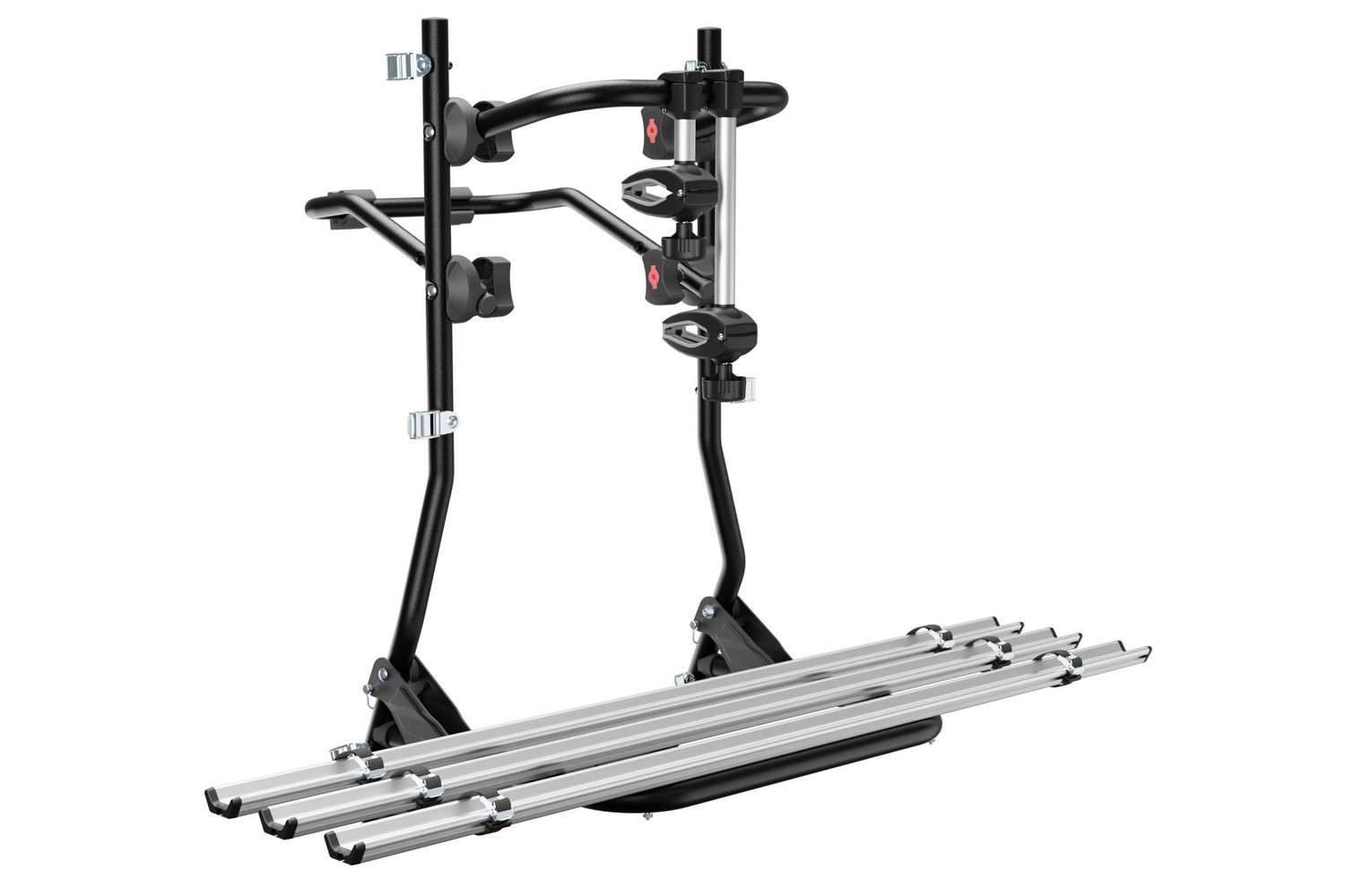 Bike carrier for tailgate suitable for Toyota Starlet (P9) 1996-1999 3 & 5-door hatchback Menabo Cobra Plus Bike carrier for tailgate suitable for Toyota Starlet (P9) 1996-1999 3 & 5-door hatchback Menabo Cobra Plus