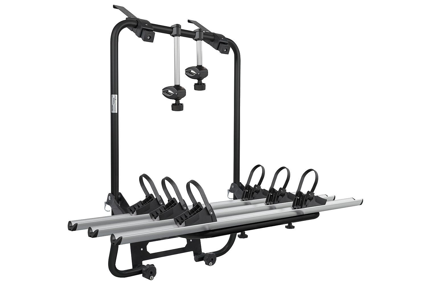 Bike carrier for tailgate suitable for Volkswagen Caddy - Caddy Maxi (SB) 2020-present Menabo Shadow 2.0