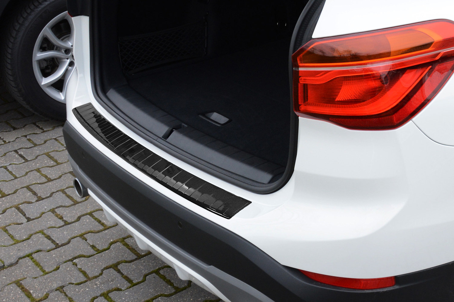 Bumperbeschermer BMW X1 (F48) 2015-2022 carbon