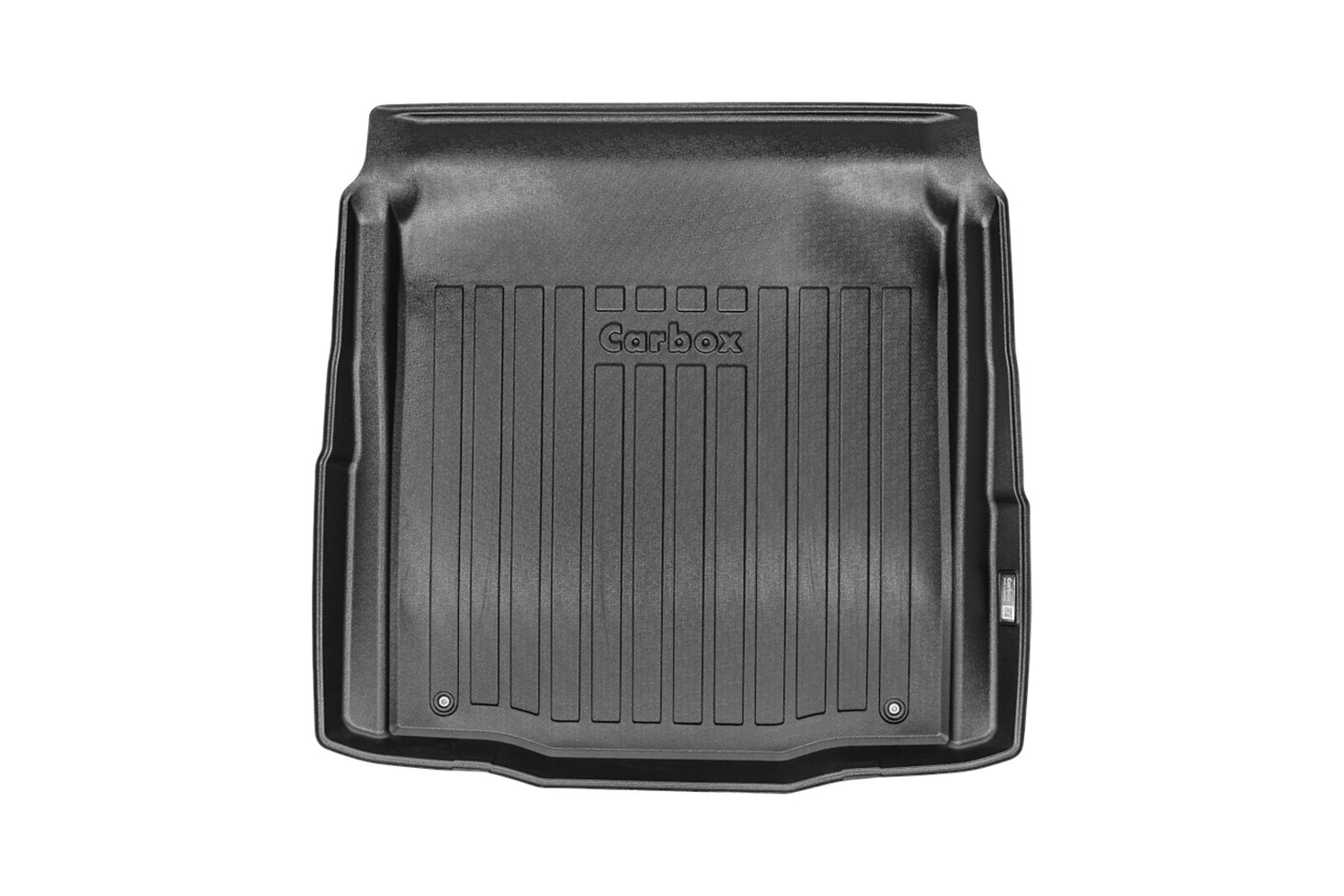 Boot mat suitable for BMW 3 Series (G20) 2019-present 4-door saloon Carbox Form PE rubber - black