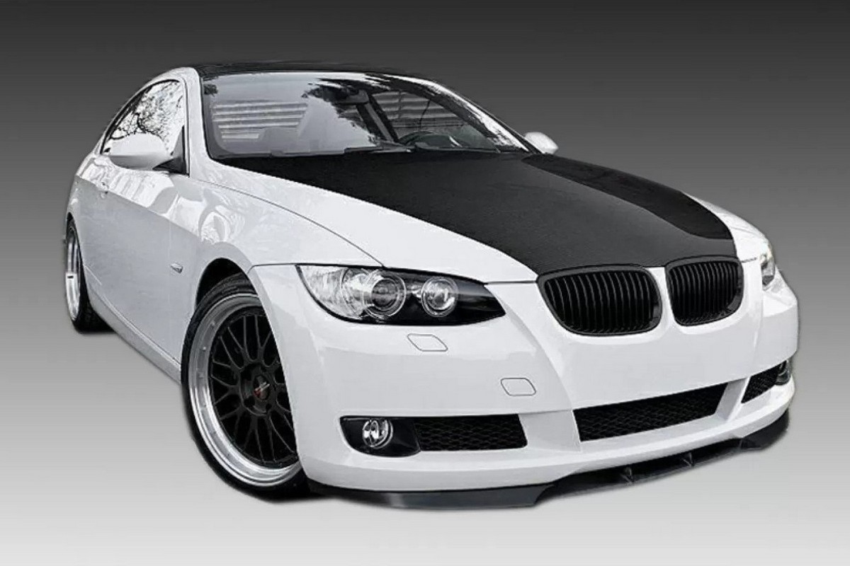 Front spoiler suitable for BMW 3 Series Coupé (E92) 2005-2012 ABS
