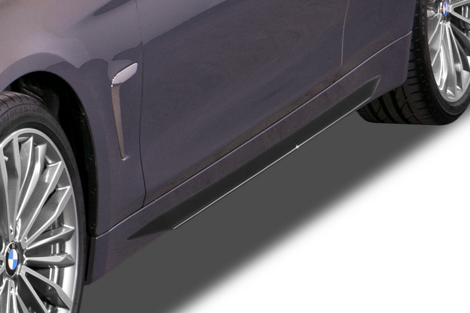 Sideskirts BMW 4 Serie Coupé (F32) 2013-2020 &#34;Slim&#34; ABS