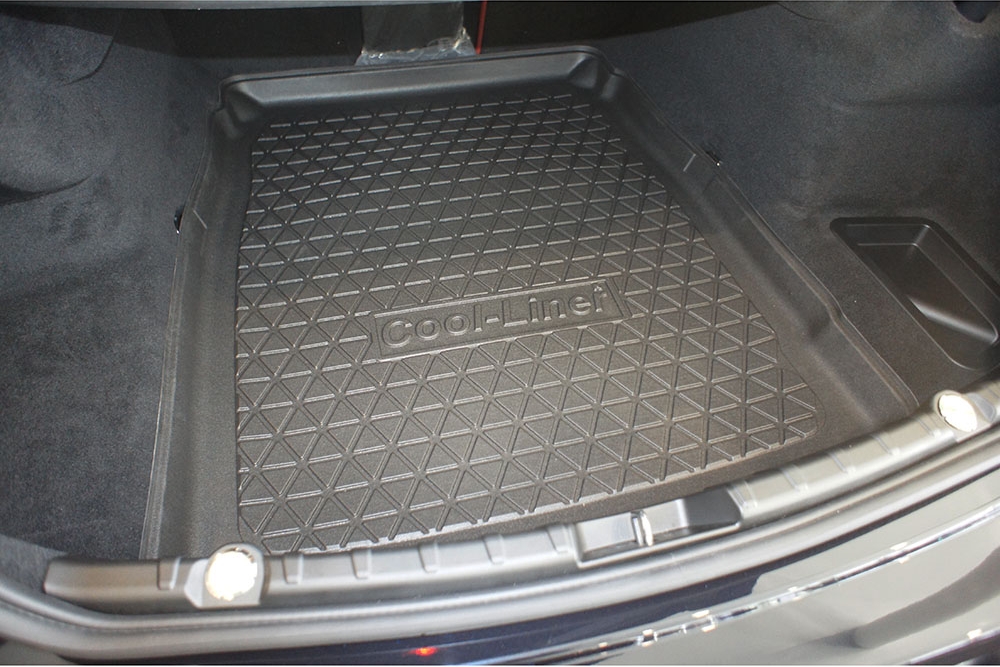 Boot mat suitable for BMW 6 Series Gran Coupé (F06) 2012-2018 4-door saloon Cool Liner anti slip PE/TPE rubber