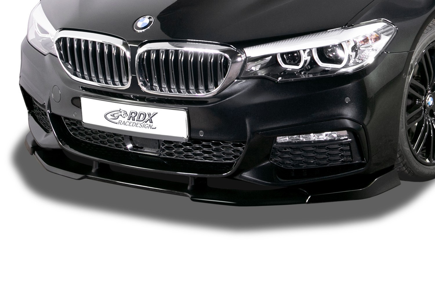 Front spoiler suitable for BMW 5 Series (G30) 2017-2023 4-door saloon Vario-X PU