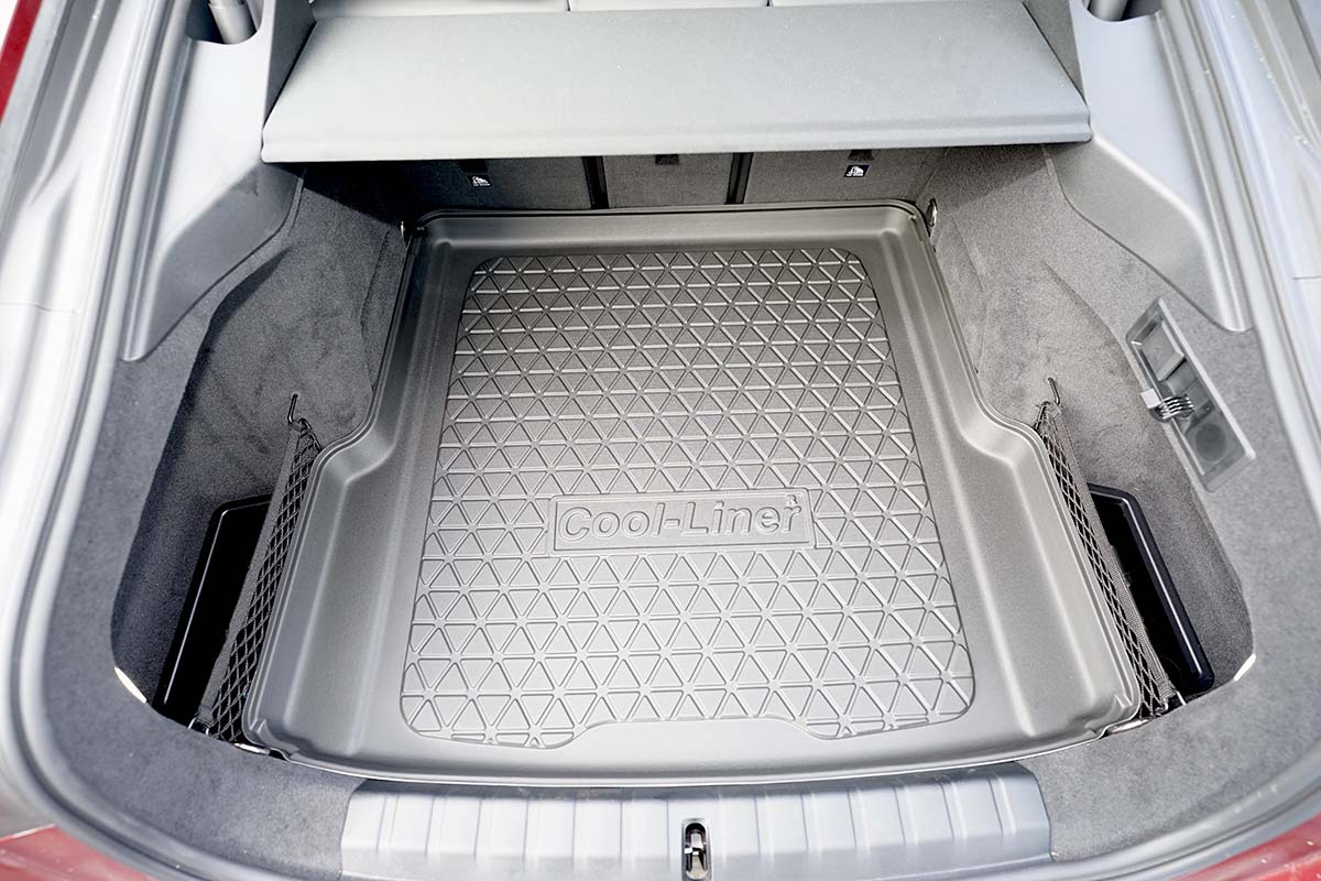 Boot mat suitable for BMW i4 (G26) 2021-present 5-door hatchback Cool Liner anti slip PE/TPE rubber