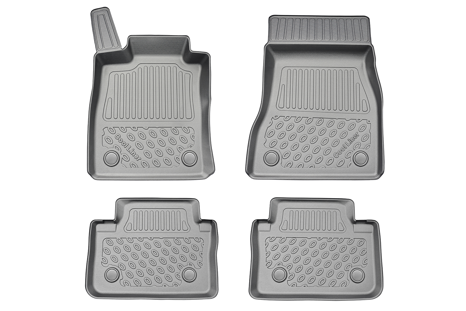 Car mats suitable for BMW i5 (G60) 2023-present 4-door saloon Cool Liner PE/TPE rubber