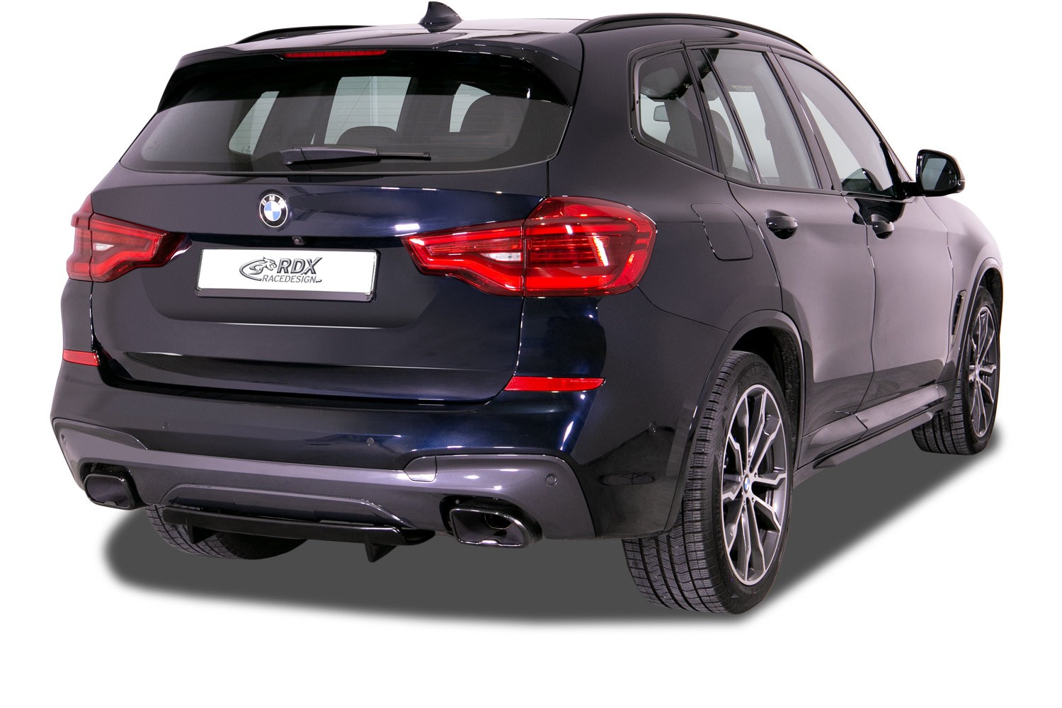 Rear diffuser suitable for BMW X3 (G01) 2017-2024 PU