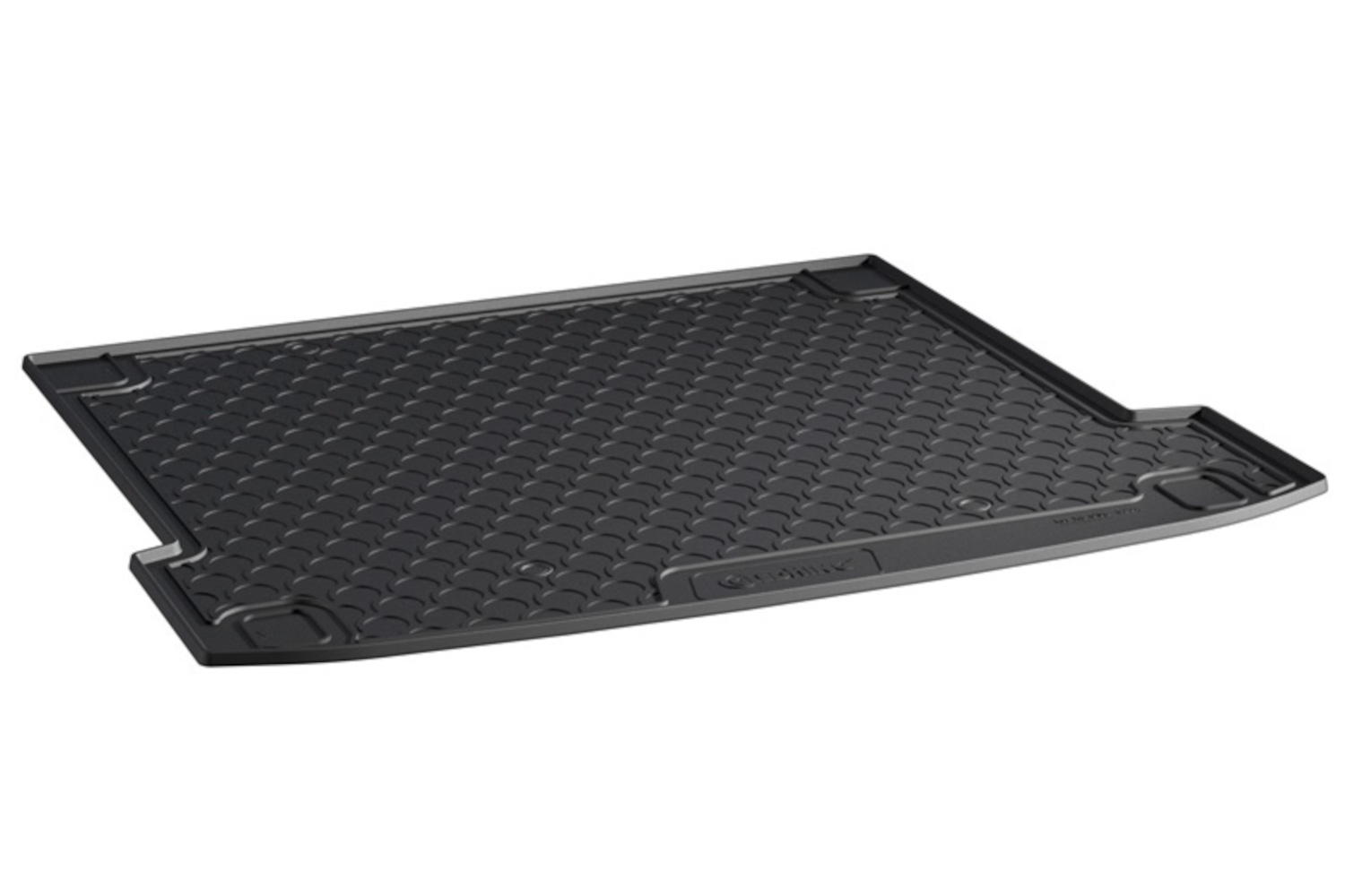 Boot mat suitable for BMW X6 (G06) 2019-present anti slip Rubbasol rubber