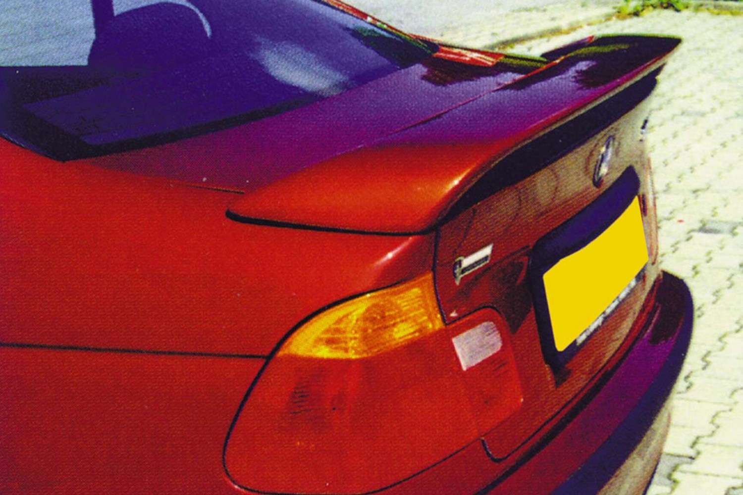 Kofferspoiler geschikt voor BMW 3 Serie (E46) 1998-2005 4-deurs sedan