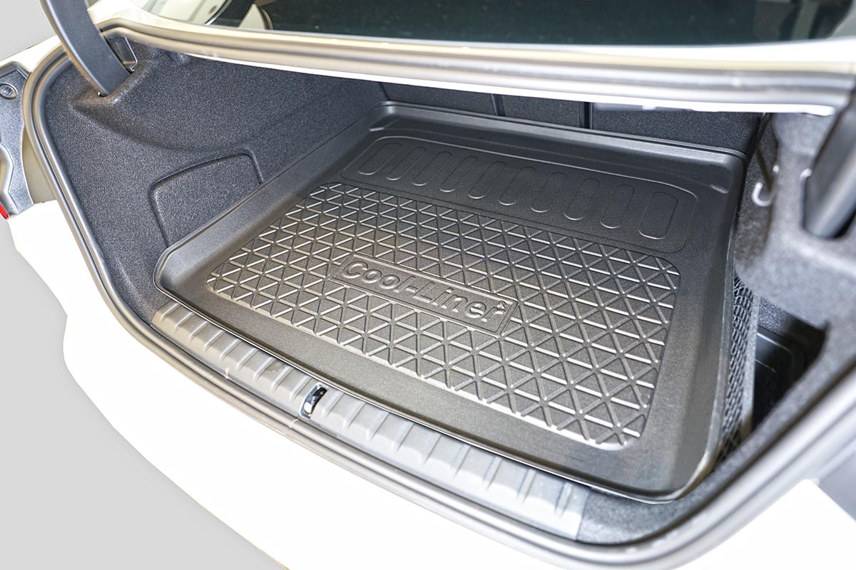Boot mat suitable for BMW 2 Series Gran Coupé (F44) 2019-present Cool Liner anti slip PE/TPE rubber